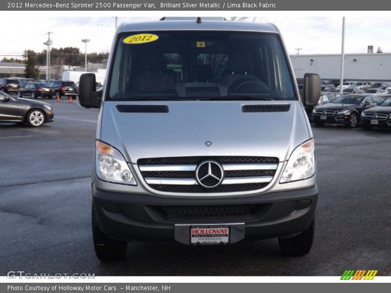 Brilliant Silver Metallic / Lima Black Fabric 2012 Mercedes-Benz Sprinter 2500 Passenger Van