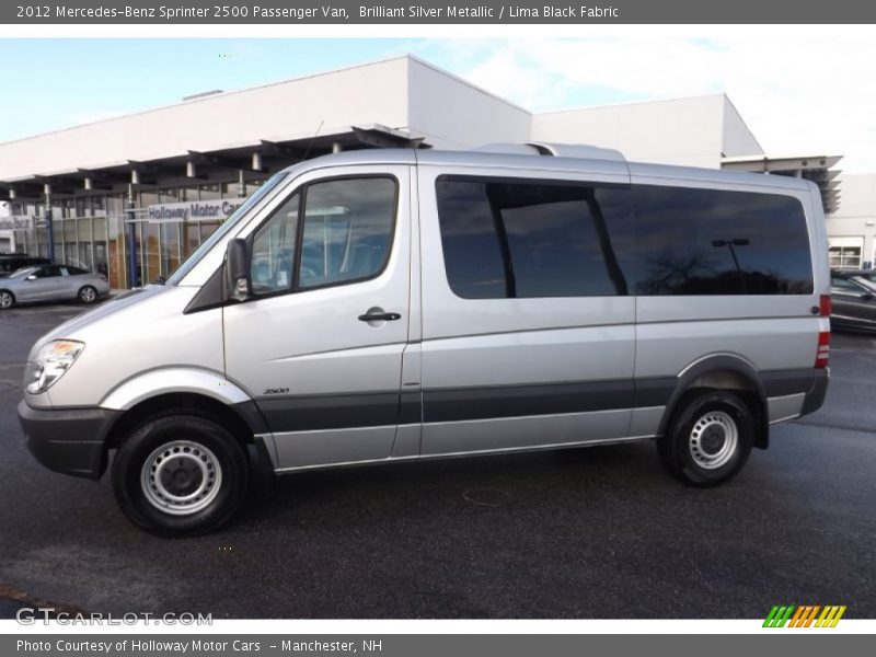 Brilliant Silver Metallic / Lima Black Fabric 2012 Mercedes-Benz Sprinter 2500 Passenger Van