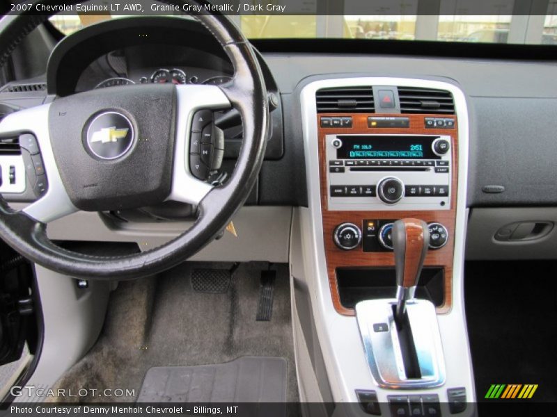 Granite Gray Metallic / Dark Gray 2007 Chevrolet Equinox LT AWD