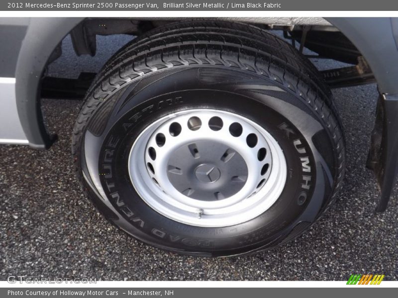 Brilliant Silver Metallic / Lima Black Fabric 2012 Mercedes-Benz Sprinter 2500 Passenger Van