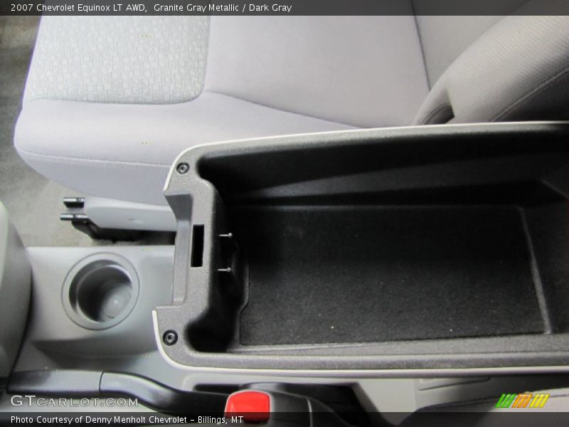 Granite Gray Metallic / Dark Gray 2007 Chevrolet Equinox LT AWD
