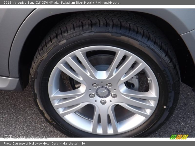 Palladium Silver Metallic / Almond/Mocha 2013 Mercedes-Benz GLK 350 4Matic