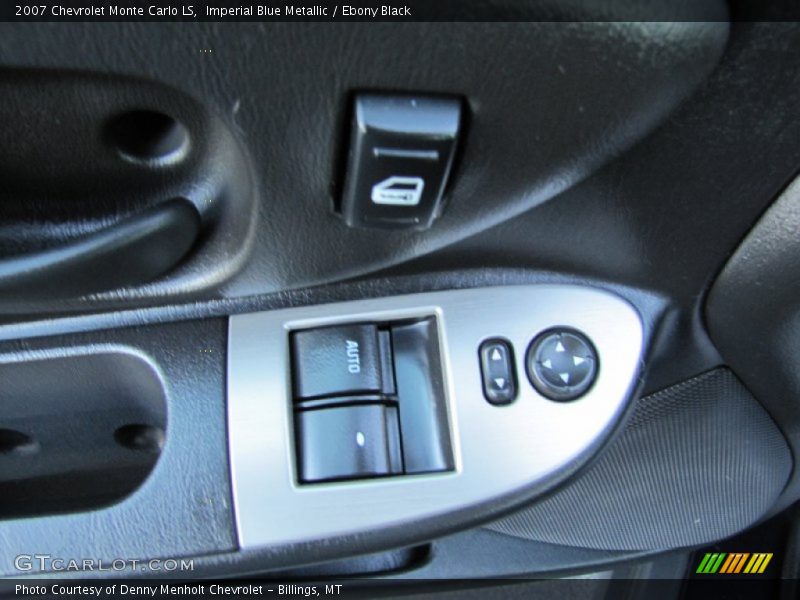 Imperial Blue Metallic / Ebony Black 2007 Chevrolet Monte Carlo LS