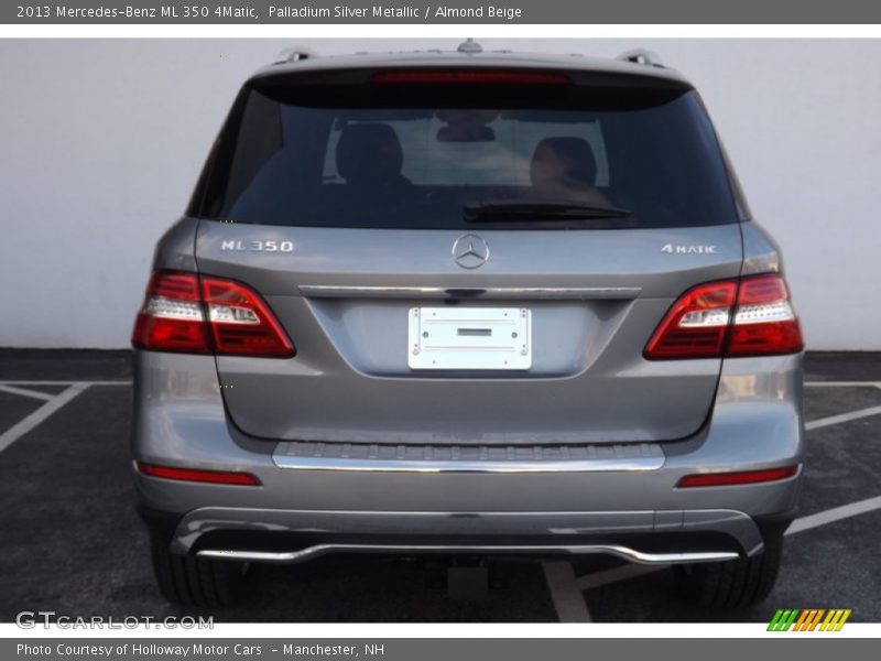 Palladium Silver Metallic / Almond Beige 2013 Mercedes-Benz ML 350 4Matic