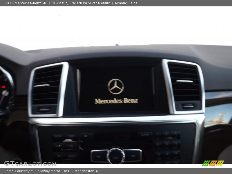 Palladium Silver Metallic / Almond Beige 2013 Mercedes-Benz ML 350 4Matic