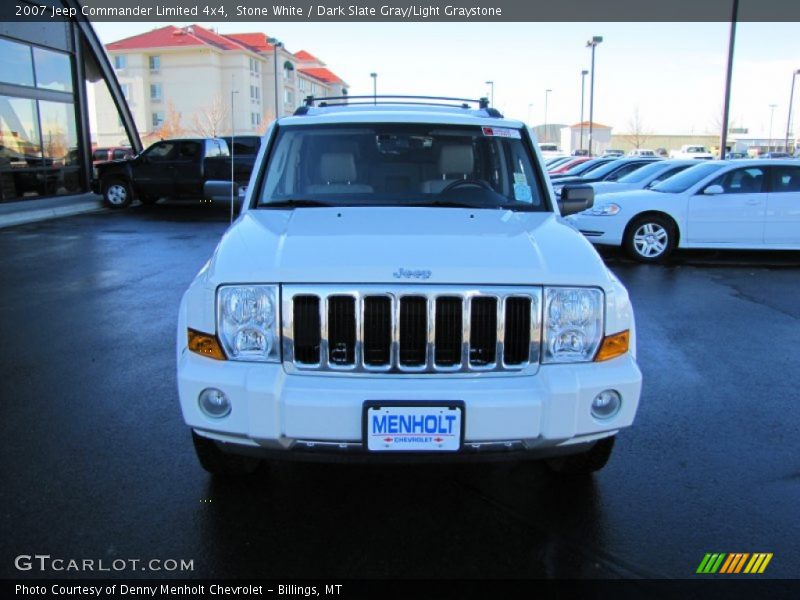 Stone White / Dark Slate Gray/Light Graystone 2007 Jeep Commander Limited 4x4