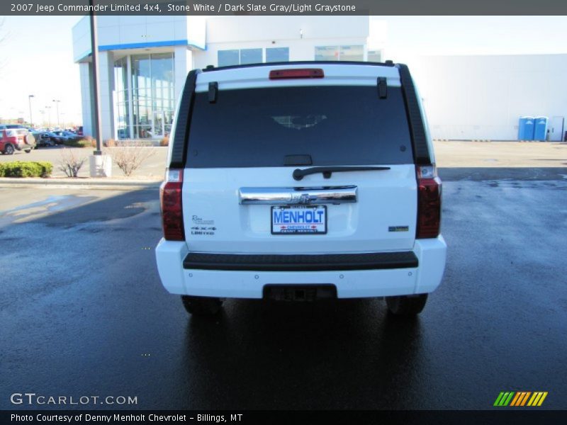 Stone White / Dark Slate Gray/Light Graystone 2007 Jeep Commander Limited 4x4