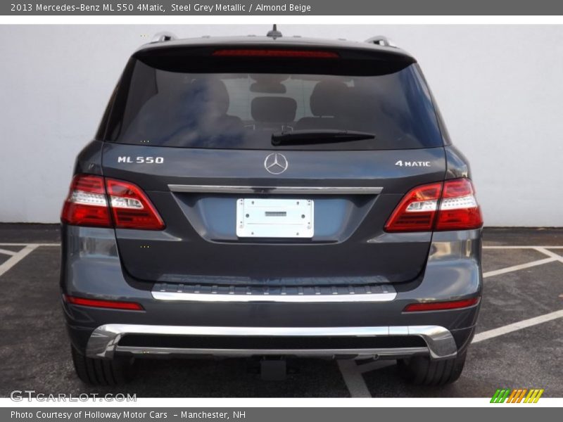 Steel Grey Metallic / Almond Beige 2013 Mercedes-Benz ML 550 4Matic