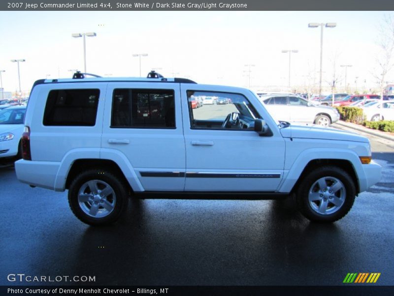 Stone White / Dark Slate Gray/Light Graystone 2007 Jeep Commander Limited 4x4