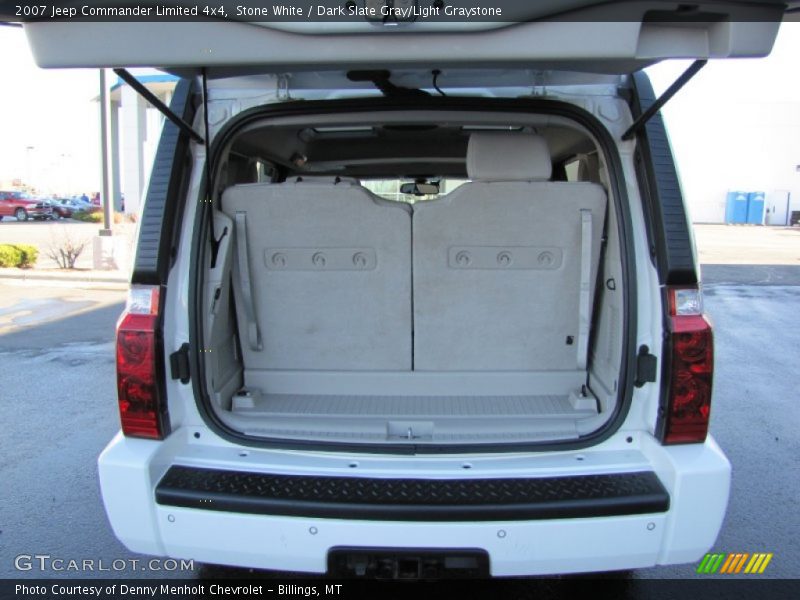 Stone White / Dark Slate Gray/Light Graystone 2007 Jeep Commander Limited 4x4