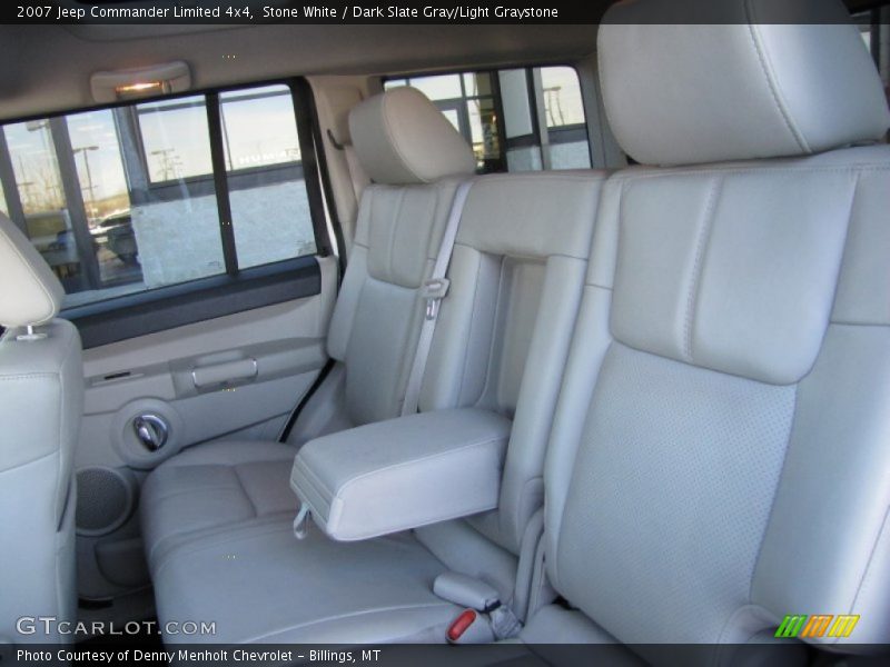 Stone White / Dark Slate Gray/Light Graystone 2007 Jeep Commander Limited 4x4
