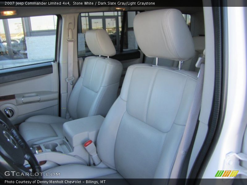 Stone White / Dark Slate Gray/Light Graystone 2007 Jeep Commander Limited 4x4