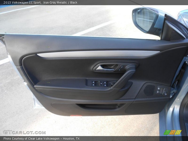 Iron Gray Metallic / Black 2013 Volkswagen CC Sport