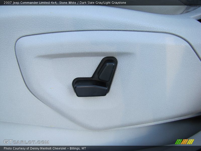Stone White / Dark Slate Gray/Light Graystone 2007 Jeep Commander Limited 4x4