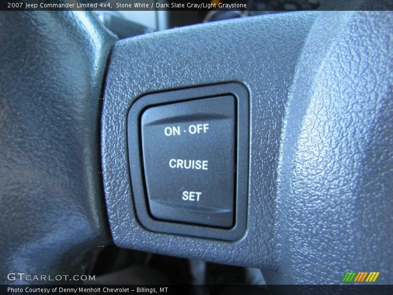 Stone White / Dark Slate Gray/Light Graystone 2007 Jeep Commander Limited 4x4