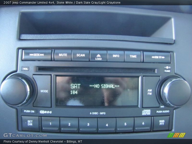 Stone White / Dark Slate Gray/Light Graystone 2007 Jeep Commander Limited 4x4