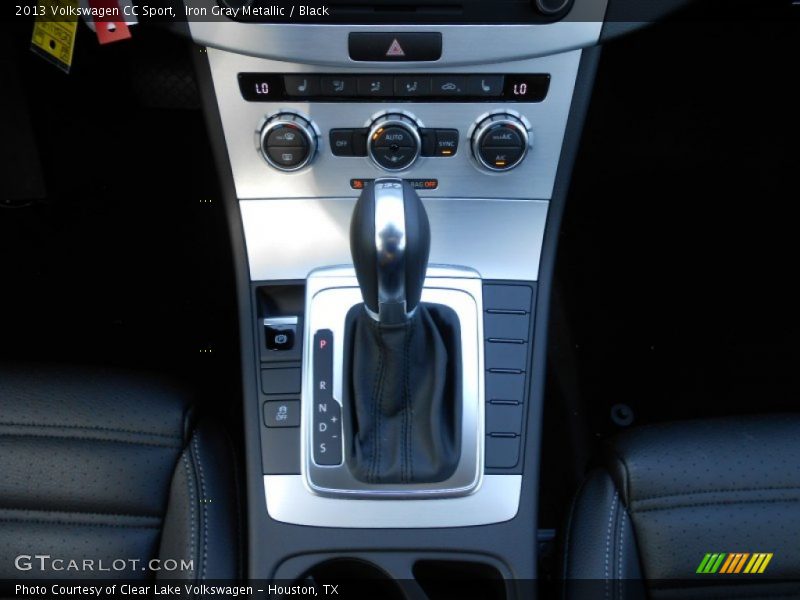 Iron Gray Metallic / Black 2013 Volkswagen CC Sport