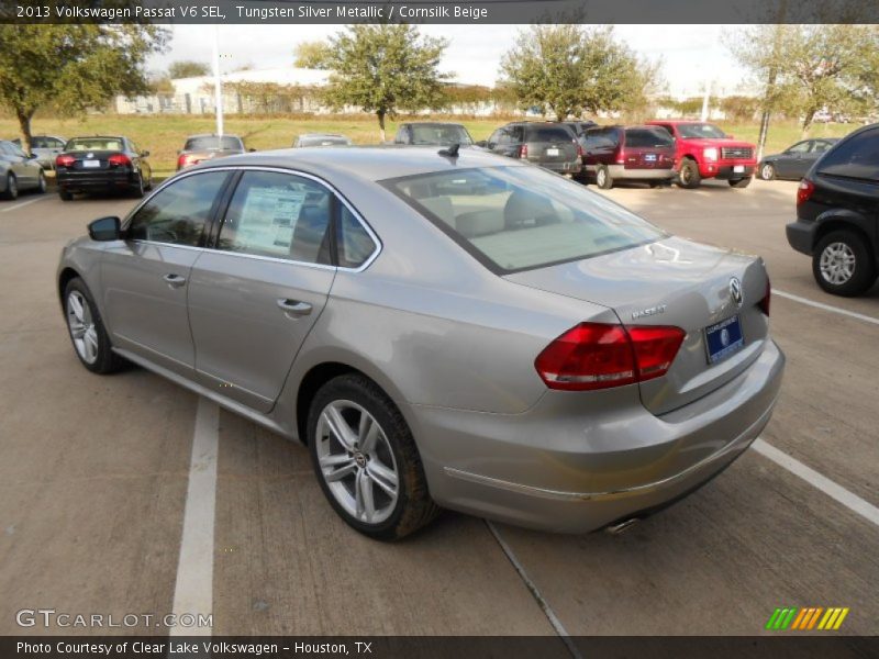 Tungsten Silver Metallic / Cornsilk Beige 2013 Volkswagen Passat V6 SEL