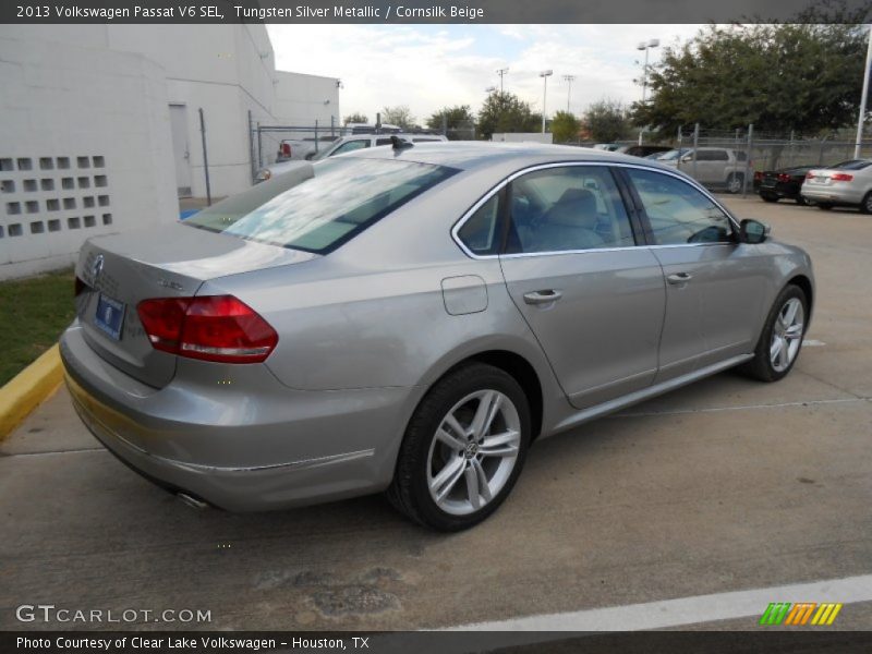 Tungsten Silver Metallic / Cornsilk Beige 2013 Volkswagen Passat V6 SEL