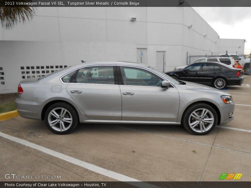 Tungsten Silver Metallic / Cornsilk Beige 2013 Volkswagen Passat V6 SEL