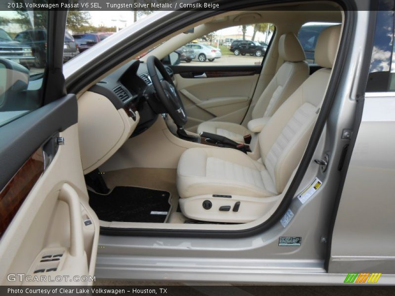 Tungsten Silver Metallic / Cornsilk Beige 2013 Volkswagen Passat V6 SEL