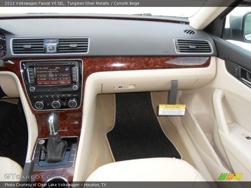 Tungsten Silver Metallic / Cornsilk Beige 2013 Volkswagen Passat V6 SEL