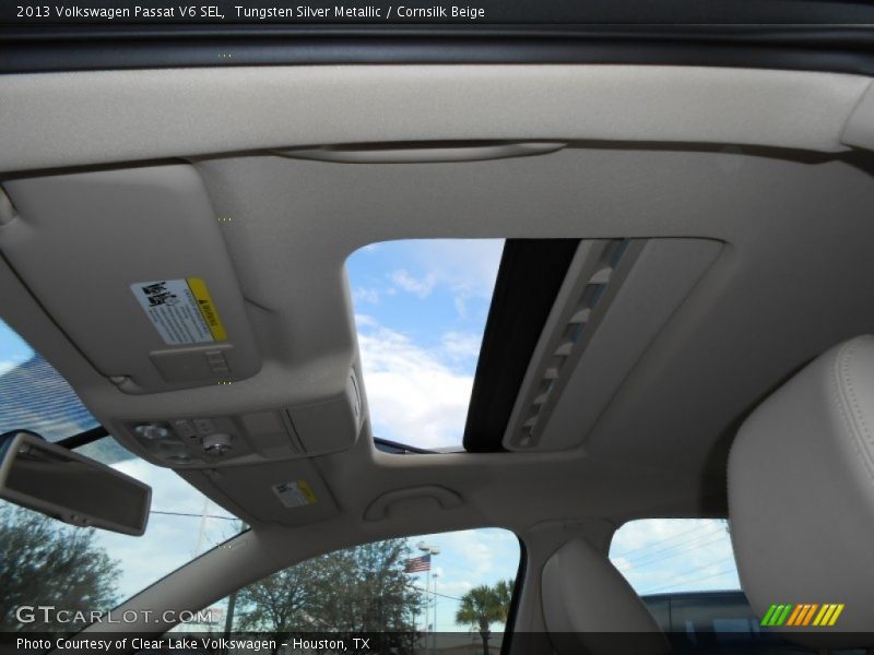 Tungsten Silver Metallic / Cornsilk Beige 2013 Volkswagen Passat V6 SEL