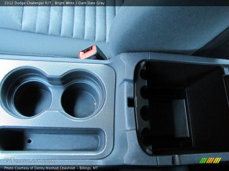 Bright White / Dark Slate Gray 2012 Dodge Challenger R/T