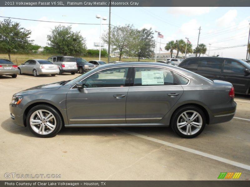 Platinum Gray Metallic / Moonrock Gray 2013 Volkswagen Passat V6 SEL