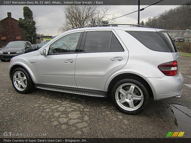 Iridium Silver Metallic / Black 2007 Mercedes-Benz ML 63 AMG 4Matic