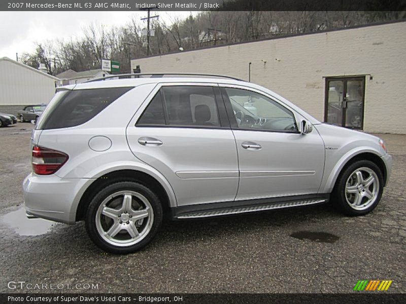 Iridium Silver Metallic / Black 2007 Mercedes-Benz ML 63 AMG 4Matic