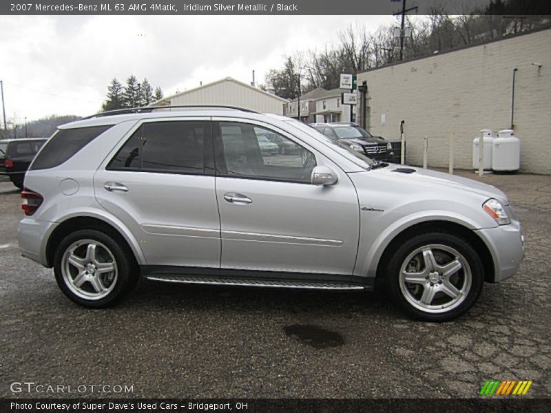 Iridium Silver Metallic / Black 2007 Mercedes-Benz ML 63 AMG 4Matic