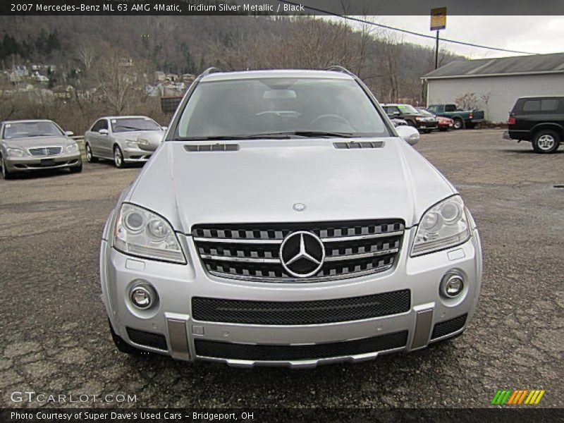Iridium Silver Metallic / Black 2007 Mercedes-Benz ML 63 AMG 4Matic