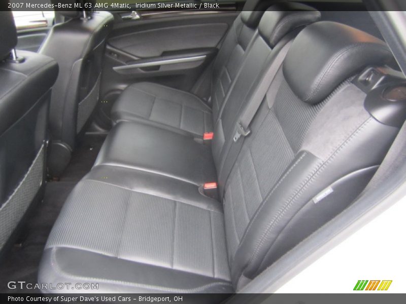 Rear Seat of 2007 ML 63 AMG 4Matic