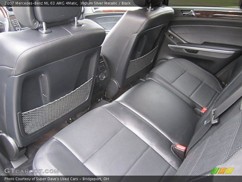 Rear Seat of 2007 ML 63 AMG 4Matic