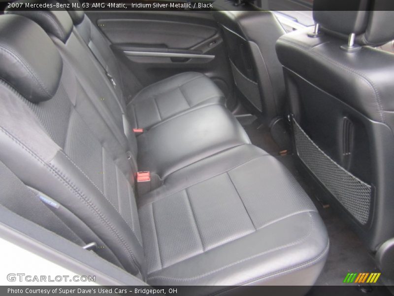 Rear Seat of 2007 ML 63 AMG 4Matic