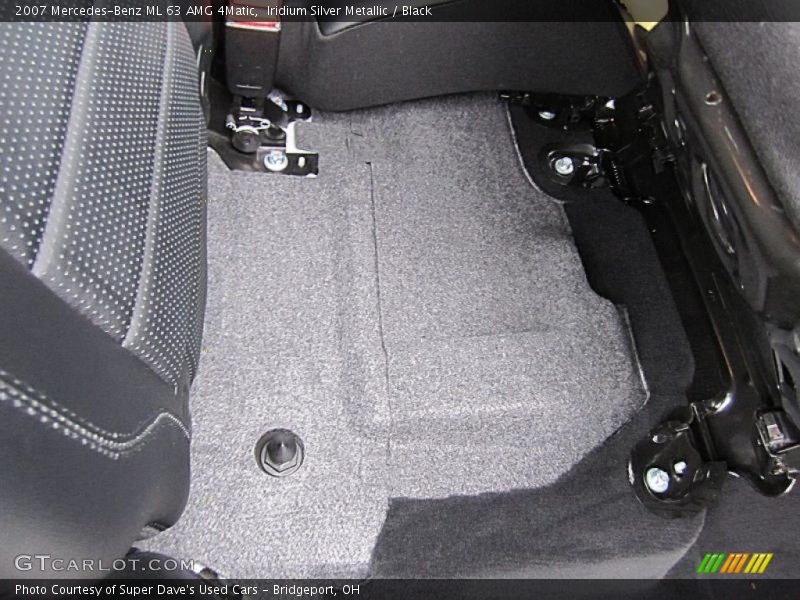 Iridium Silver Metallic / Black 2007 Mercedes-Benz ML 63 AMG 4Matic