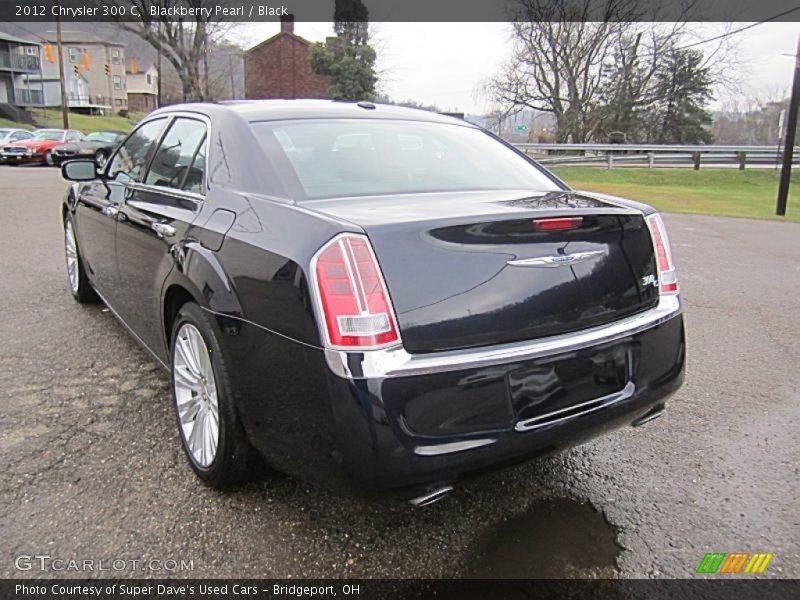 Blackberry Pearl / Black 2012 Chrysler 300 C