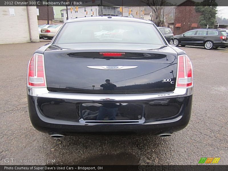 Blackberry Pearl / Black 2012 Chrysler 300 C