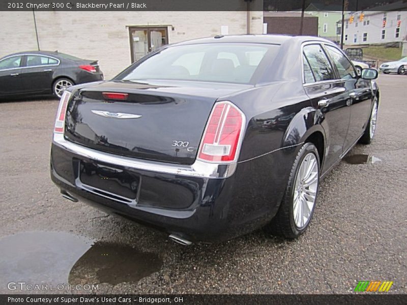 Blackberry Pearl / Black 2012 Chrysler 300 C