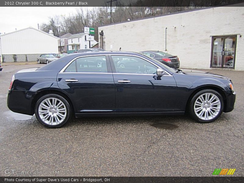 Blackberry Pearl / Black 2012 Chrysler 300 C
