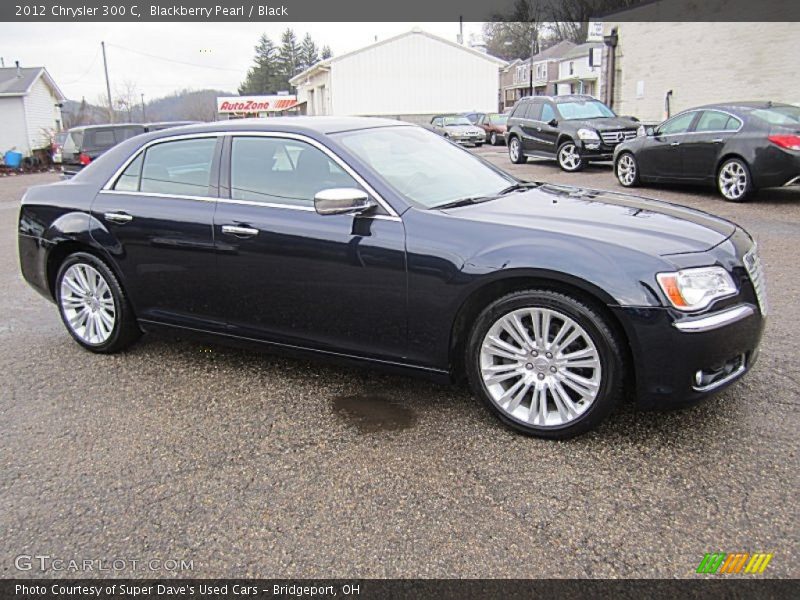 Blackberry Pearl / Black 2012 Chrysler 300 C