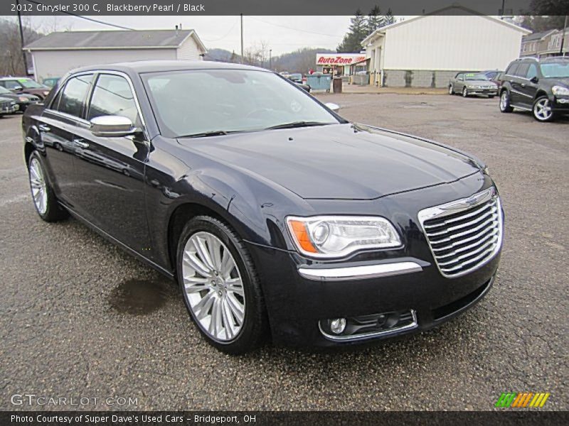 Blackberry Pearl / Black 2012 Chrysler 300 C