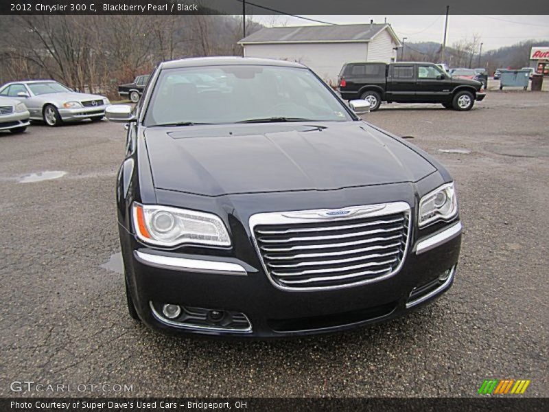 Blackberry Pearl / Black 2012 Chrysler 300 C
