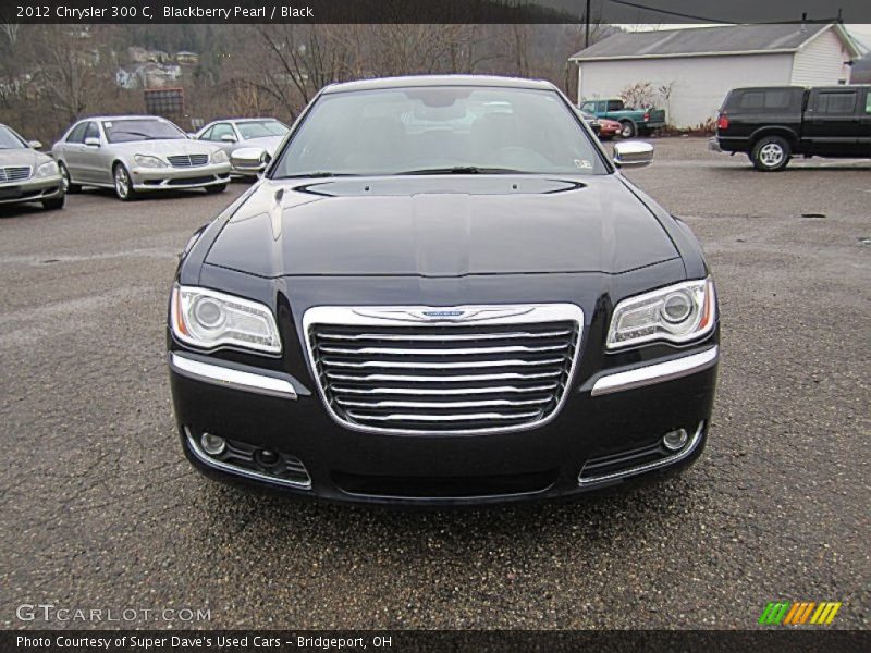 Blackberry Pearl / Black 2012 Chrysler 300 C