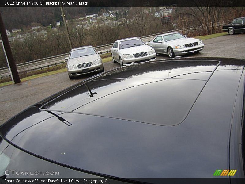 Blackberry Pearl / Black 2012 Chrysler 300 C