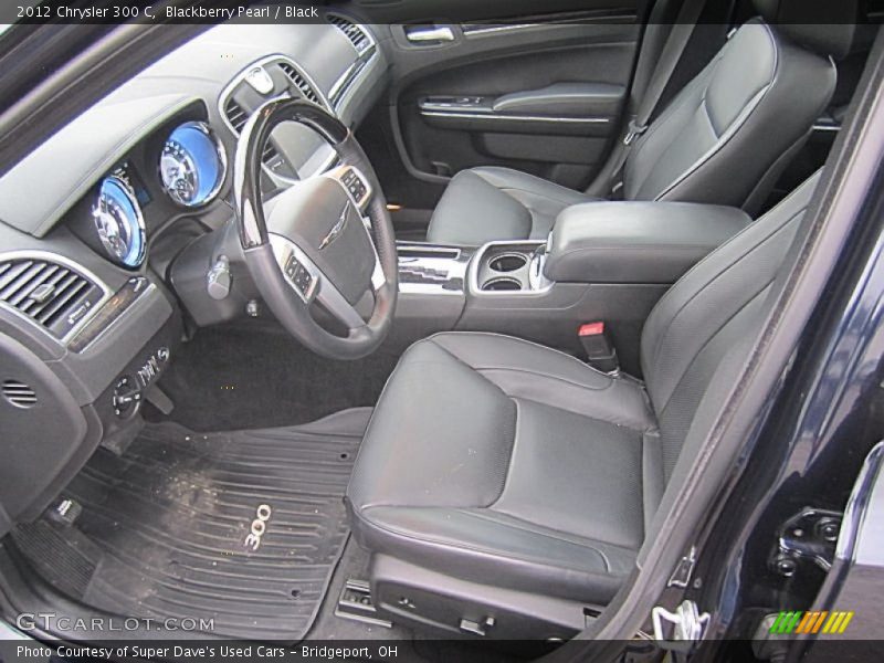Blackberry Pearl / Black 2012 Chrysler 300 C