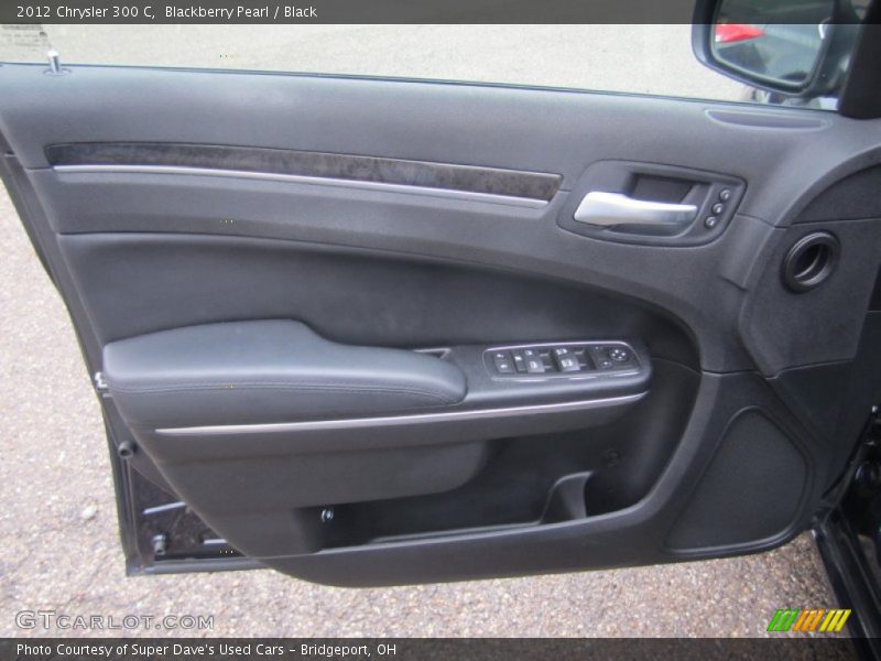 Blackberry Pearl / Black 2012 Chrysler 300 C