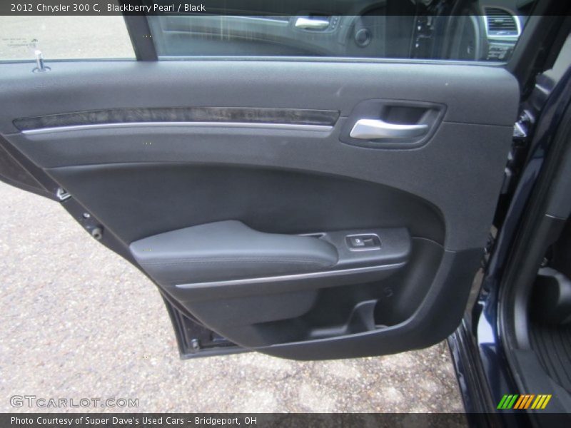 Blackberry Pearl / Black 2012 Chrysler 300 C