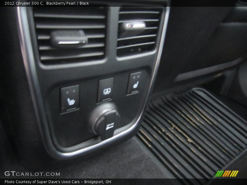 Blackberry Pearl / Black 2012 Chrysler 300 C